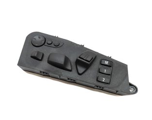 2011 BMW X5 (E70) FRONT LEFT DRIVER MEMORY SEAT POSITION ADJUST SWITCH w/LUMBAR — exact item pictured